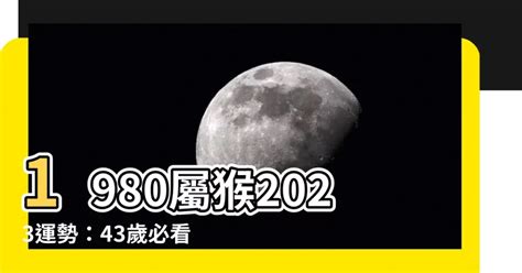 1980屬猴2023運勢|【1980屬什麼】1980年屬什麼：43歲屬猴者2023運勢大解析！